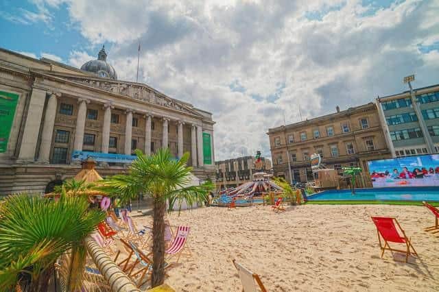 The Nottingham Beach is set to make a welcome return
