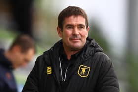 Mansfield Town boss Nigel Clough will officially open Hucknall Town's new RM Stadium on December 8. Photo: Getty Images