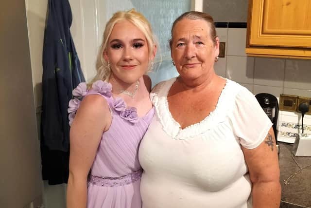 Janet was inspired to lose weight after seeing photos of herself on her granddaughter's prom night a year ago. Photo: Submitted