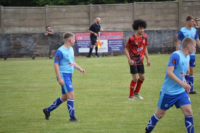 Two sides from Alfreton Town played out the match