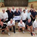 Hucknall indoor senior cricketers have raised £1,200 for local charities