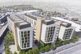 An artists impression of how the new-look QMC might look. Photo: Submitted