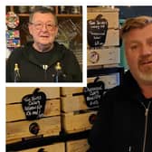 Richard Darrington, landlord of the Byron's Rest, and Mark Francis-Parry (inset), landlord of The Beer Shack, have both seen their pubs win Nottingham CAMRA cider awards