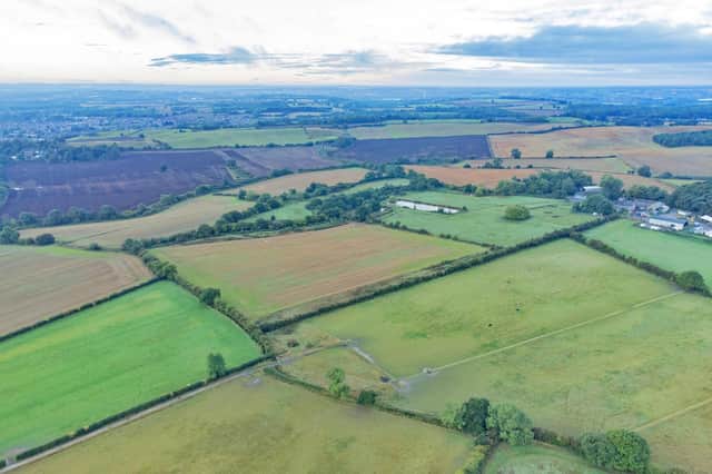 Whyburn Farm captured from the skies by Hucknall's Paul Atherley