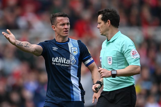 The Terriers are yet to have a man sent off this season.