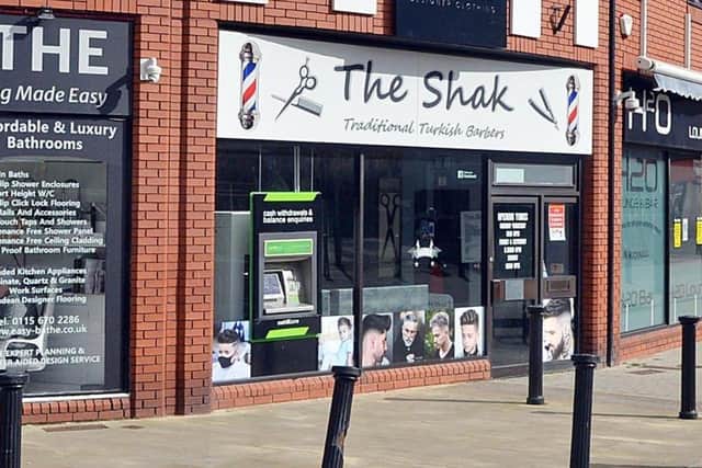 Kendal attempted to rob the machine outside The Shak on High Street. Photo: Google