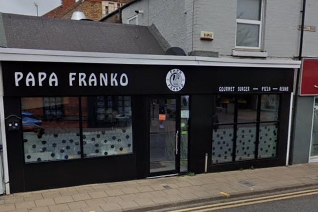 Papa Franko, on Watnall Road, Hucknall, was given a five rating following inspection on June 29. (Photo by: Google Maps)