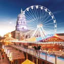 The sky skate ice path will be one of the spectacular new attractions at this year's Winter Wonderland in Nottingham
