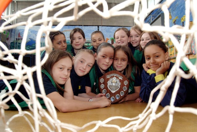 2006: Pictured are members of the winning netball team at Snapewood Primary School in Bulwell.