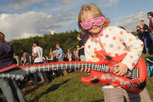 2010: Jessica Driver takes centre stage at The Headstock festival.