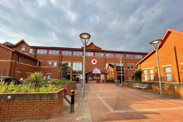Ashfield Council's headquarters on Urban Road, Kirkby.