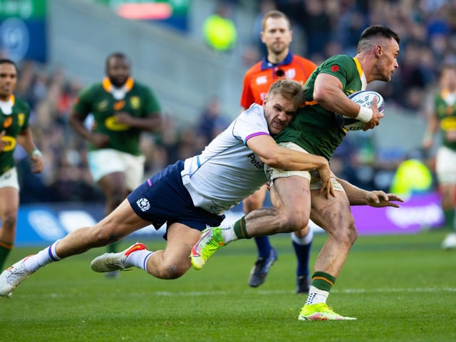 Played in Stuart Hogg for Scotland’s opening try and made to work hard defensively but rose to the challenge impressively. 7