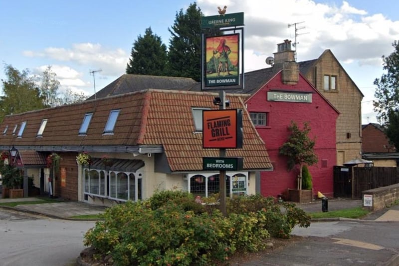 The Bowman in Hucknall had 35 excellent reviews on the site