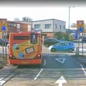 Work is set to start to replace the roundabout with traffic lights and a bus lane in the autumn. Photo: Google