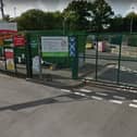 Fears have been raised new 'supersite' plans could mean closure for recycling centres like Hucknall. Photo: Google