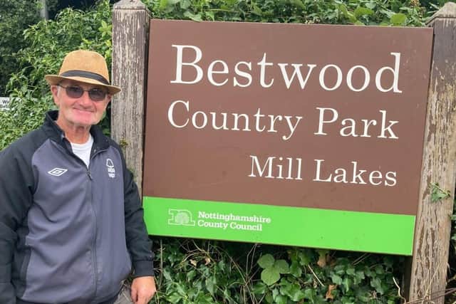 Ian West at Bestwood Country Park. (Photo by: Ian West)