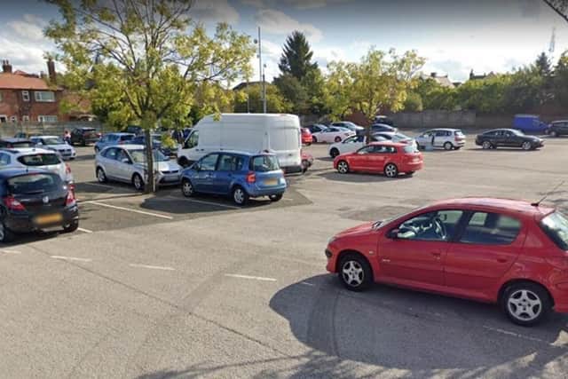 Police are appealing for information after teenagers used a shopping trolley to damage a car in Piggins Croft Car Park. Photo: Google