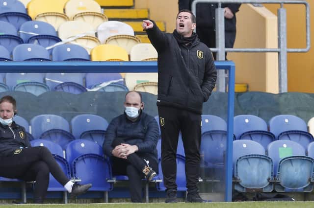 Mansfield Town Manager Nigel Clough