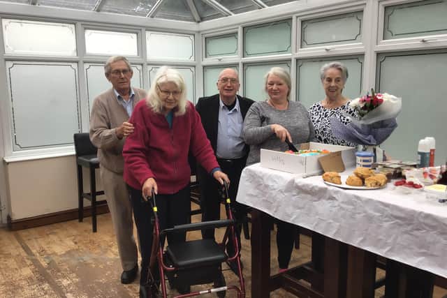 A special party was held for retiring Breathe Easy group secretary Amanda Matthews