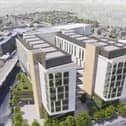 An artist's impression of the new-look QMC under  the Tomorrow's NUH plans. Photo: Other