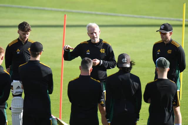 Nottinghamshire have begun winter training with head coach Peter Moores knowing the importance of getting it right in the winter to find success in the summer. (Photo by Tony Marshall/Getty Images)