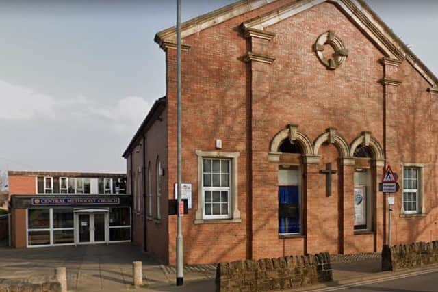 Hucknall Central Methodist Church is using its Friday coffee mornings as a safe meeting place for Ukrainian refugees. Photo: Google