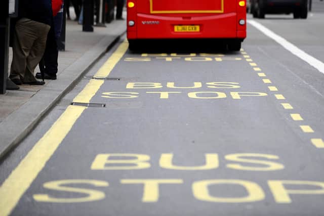 Department for Transport figures show passengers took 17.8 million bus journeys in Nottinghamshire in the year to March.