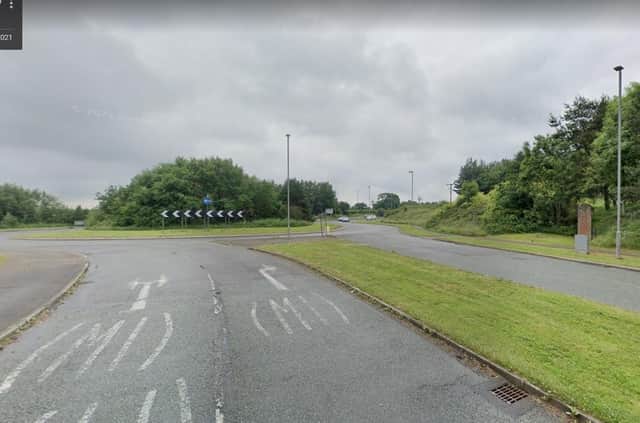 One of the problem roads leading to junction 27 of the M1. Photo: Google Street View