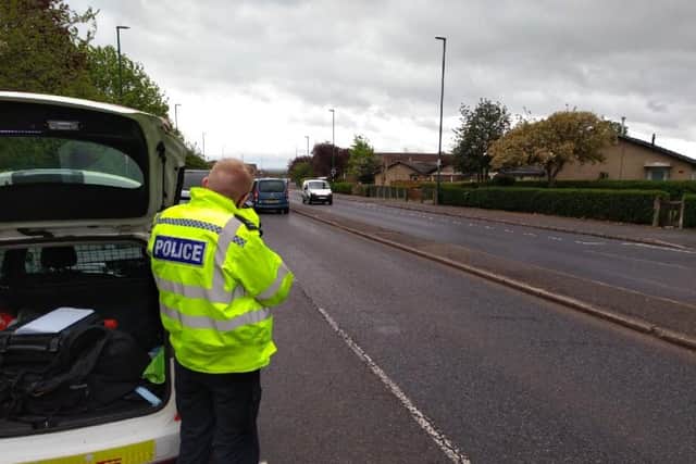 Roads policing officers headed out across Nottinghamshire's roads in the lorry borrowed from Highways England in order to crack down on dangerous drivers.