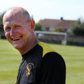 Hucknall town manager Andy Graves was delighted with his side's first half display as they breezed past Holwell Sports 4-0.