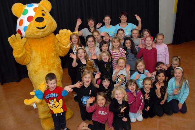 2010: Hucknall’s Let’s Dance Studio held a Dance with Pudsey event at the National Comprehensive School in Hucknall.