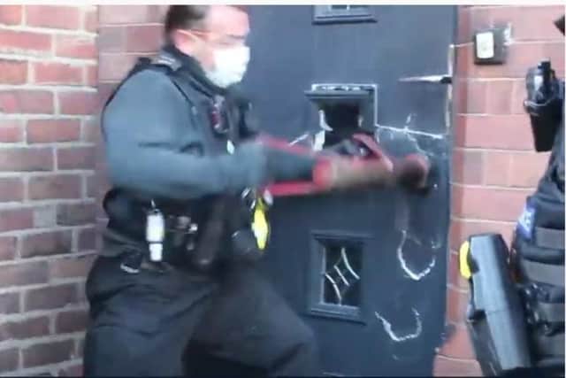 Detectives from the East Midlands Special Operations Unit (EMSOU) conducted a number of warrants