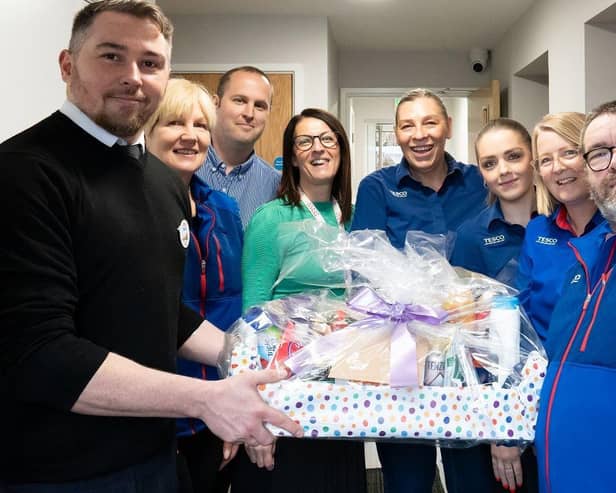 Tesco staff and customers have been supporting homelessness charity Framework. Photo: Submitted