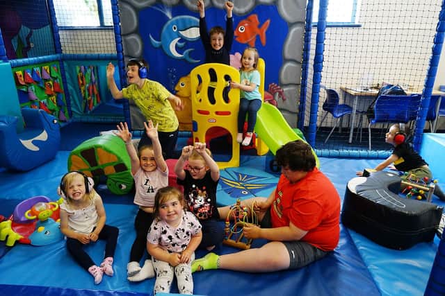 Youngsters in Hucknall enjoyed a launch party at Oceans of Fun for SEND Utd becoming part of Little Miracles