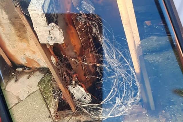 Telecoms boxes in Hucknall have been the target of arson attacks
