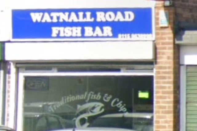 Watnall Road Fish Bar, Watnall Road, Hucknall