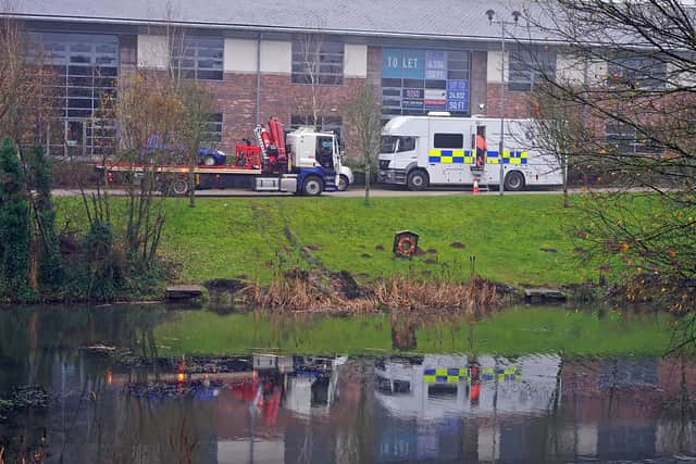 Police rescued man from a sinking car in a freezing lake in Annesley and then pulled the car out of the icy water