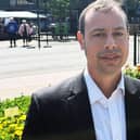 Coun Lee Waters has announced that he has quit the Ashfield Independents. Photo: Submitted