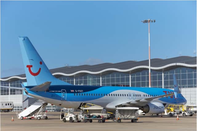 TUI is resuming flights from Doncaster Sheffield Airport.