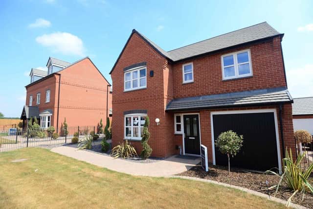Bellway’s Sherwood Gate development in Linby, where the final three-bedroom homes are now for sale