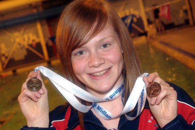 Imogen Gould is all smiles in 2009.