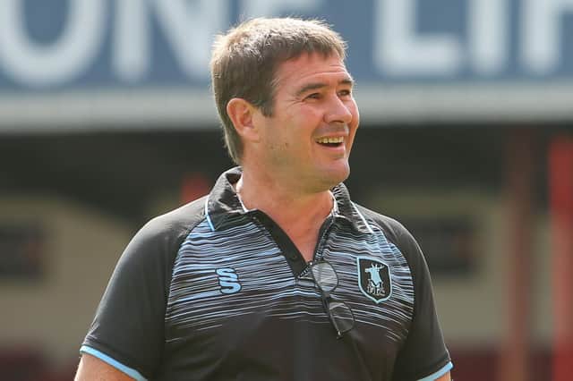 Mansfield Town manager Nigel Clough - Pic Chris Holloway