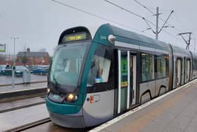 An investigation will take place into what caused a tram to derail at Bulwell