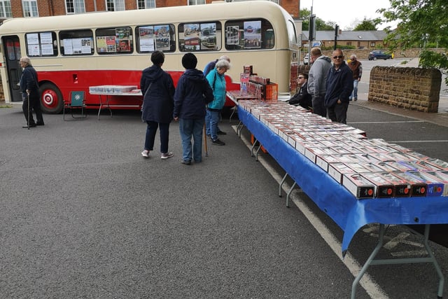 The Hucknall-based Nottingham Heritage Vehicles Charity was on hand at the event
