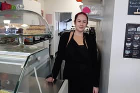 Millie-Jo Searcy has opened MJ's Cafe on Annesley Road in the town