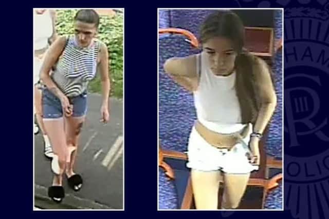 Police want to speak to these two young women about the attack