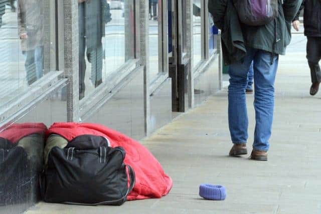 Hucknall residents have come together to find a home for a homeless man often seen in the town.