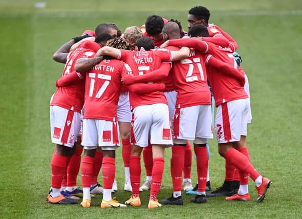 Nottingham Forest are beginning to find their feet. (Photo by Laurence Griffiths/Getty Images)