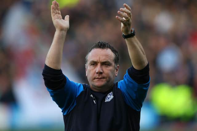 Tranmere's Micky Mellon - pipped Nigel Clough to December Manager of the Month accolade.