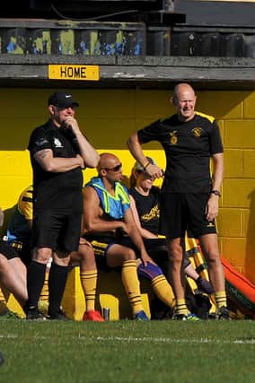 Hucknall Town boss Andy Graves cast his over his whole squad at the weekend. Photo: Rachel Atkins